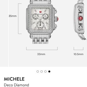 Michele Diamond Watch
